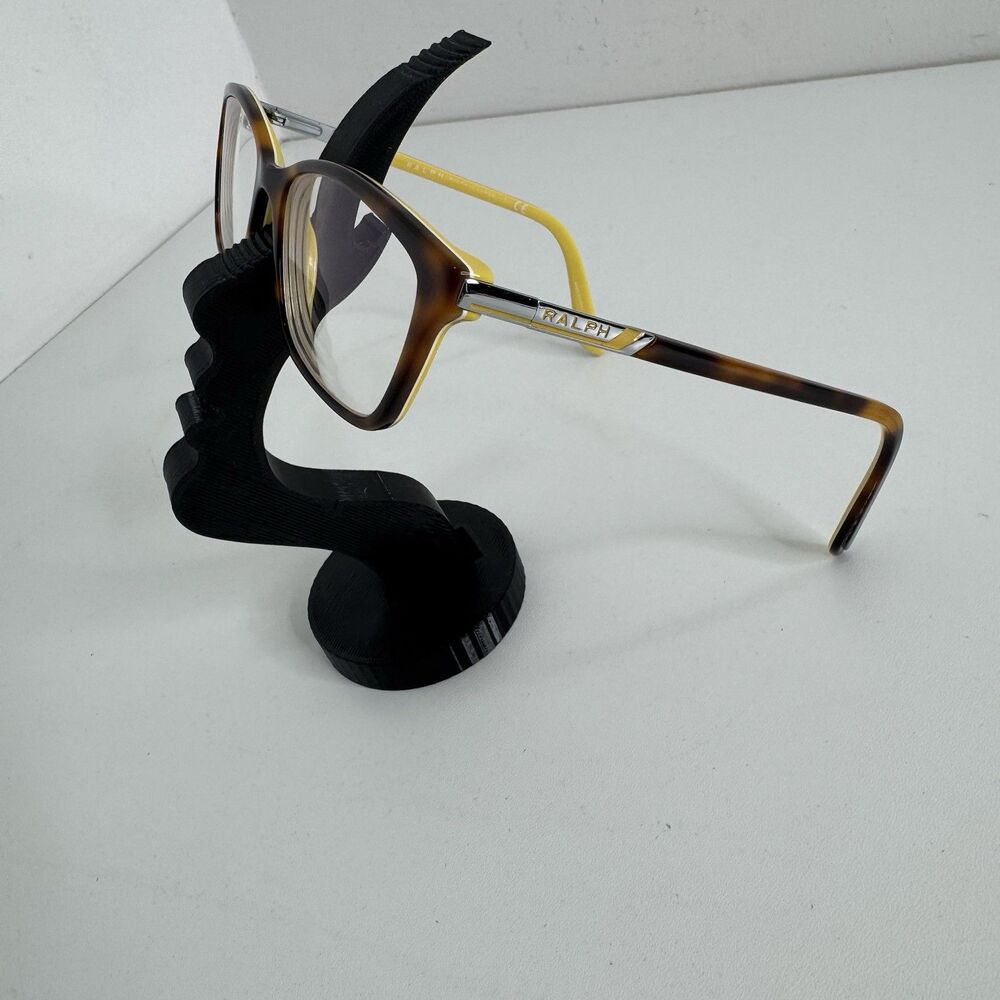 Ralph Lauren RA7044 1142 Brown Tortoise Yellow 52-16-135 Eyeglasses Script Frame